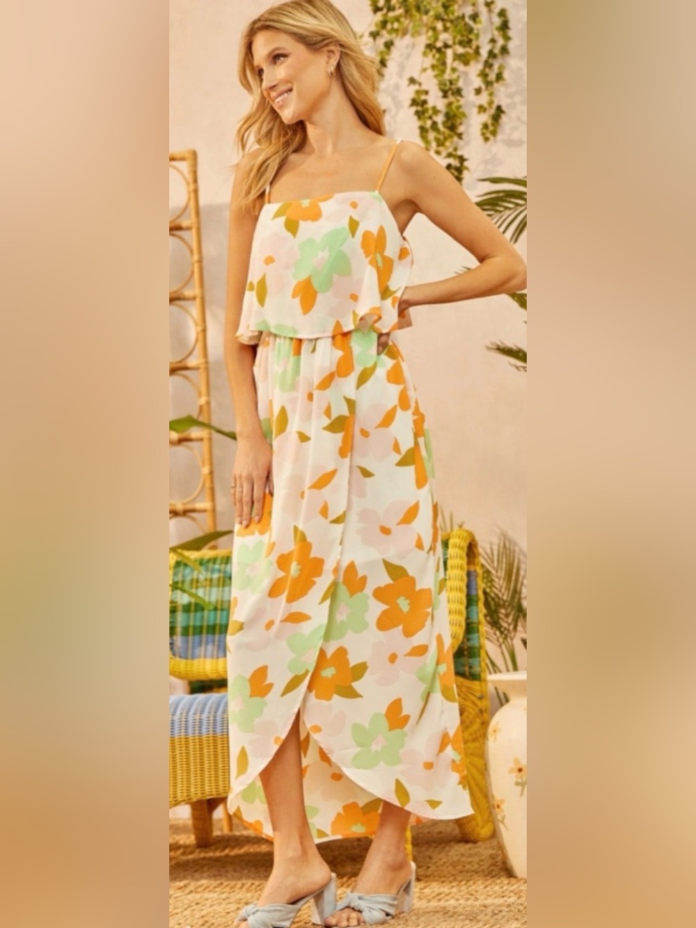 Emily Wonder Floral Maxi Dress – NWT – Various Sizes Available